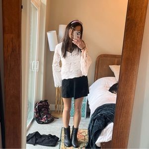 White Lace Minkpink Blouse